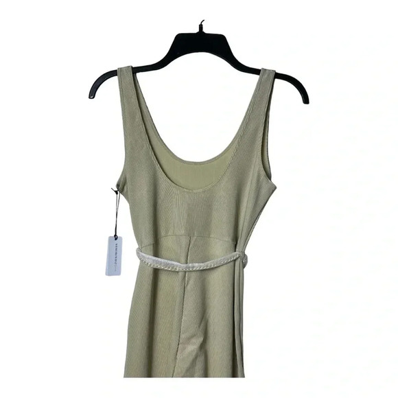 1356. REVOLVE WE WORE WHAT SCOOP JUMPSUIT RIBBED COMES WITH METAL BELT MEDIUM - Picture 11 of 12